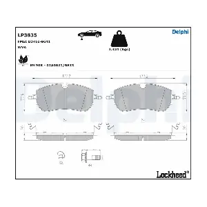 DELPHI LP3835