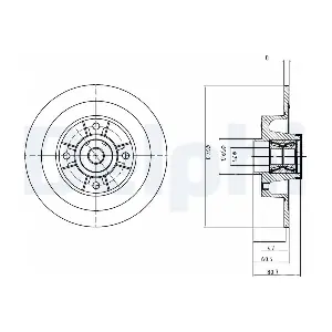 DELPHI BG9028RS