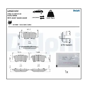 DELPHI LP5021EV