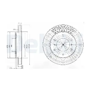 DELPHI BG3812