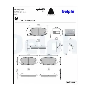 DELPHI LP5102EV