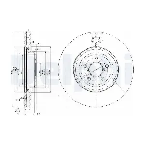 DELPHI BG3818