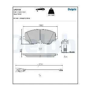 DELPHI LP3733