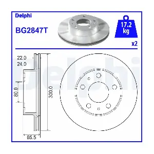 DELPHI BG2847T