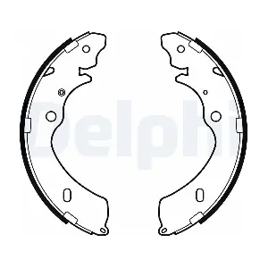 DELPHI LS2147 Комплект гальмівних колодок