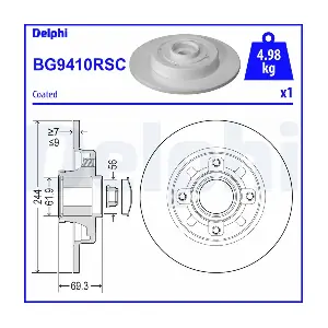 DELPHI BG9410RSC
