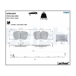 DELPHI LP5022EV