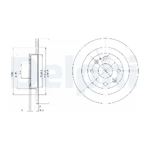 DELPHI BG2805