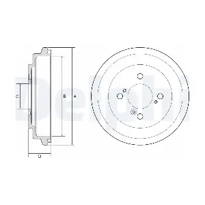 DELPHI BF596