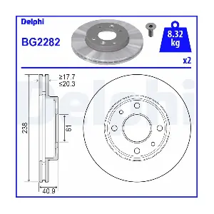 DELPHI BG2282