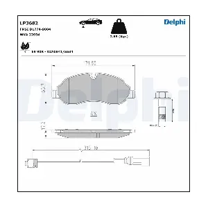 DELPHI LP3682