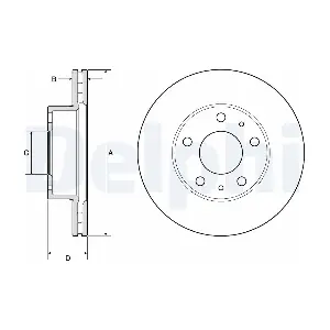 DELPHI BG3841