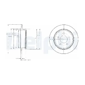 DELPHI BG3595