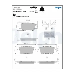 DELPHI LP5062EV
