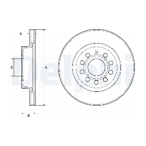 DELPHI BG3832