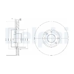 DELPHI BG3622C-18B1