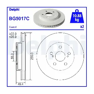 DELPHI BG5017C