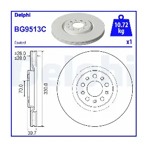 DELPHI BG9513C