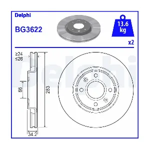 DELPHI BG3622