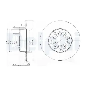 DELPHI BG3890C