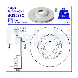 DELPHI BG9597C