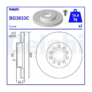 DELPHI BG3833C