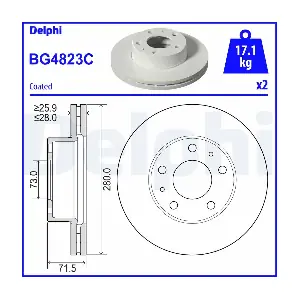 DELPHI BG4823C