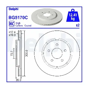 DELPHI BG5170C
