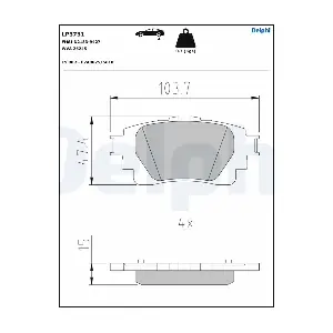 DELPHI LP3731