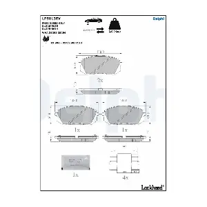 DELPHI LP5013EV
