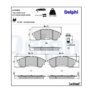 DELPHI LP3495