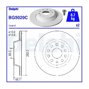 DELPHI BG5020C