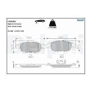 DELPHI LP2101