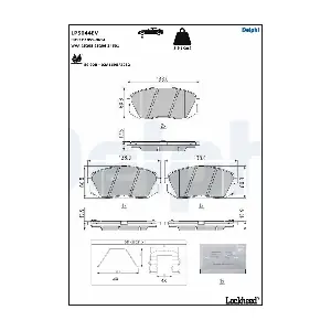 DELPHI LP5044EV