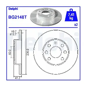DELPHI BG2148T