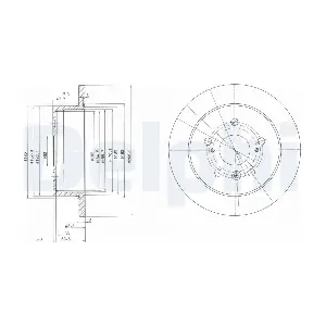 DELPHI BG3736