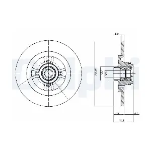 DELPHI BG9025RS