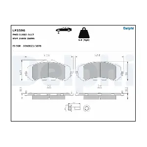 DELPHI LP2506