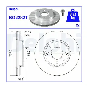 DELPHI BG2282T