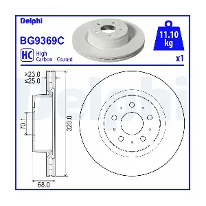 DELPHI BG9369C