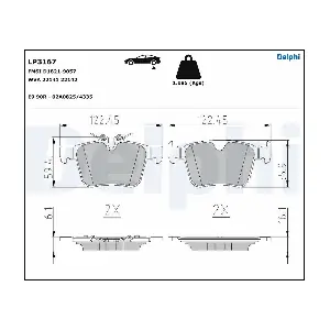 DELPHI LP316717B1