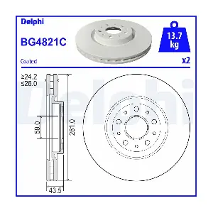 DELPHI BG4821C