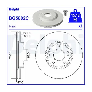 DELPHI BG5002C