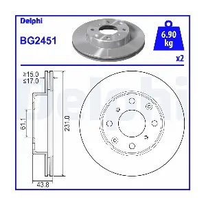 DELPHI BG2451