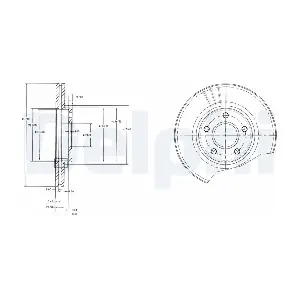 DELPHI BG3826
