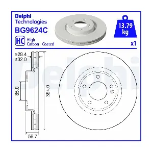 DELPHI BG9624C