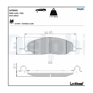 DELPHI LP3849