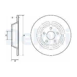 DELPHI BG4703C