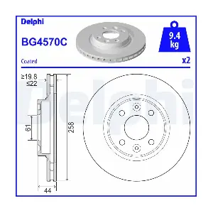 DELPHI BG4570C