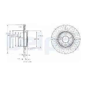 DELPHI BG3222